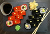 24 Black-Red Set (16 Stk.)